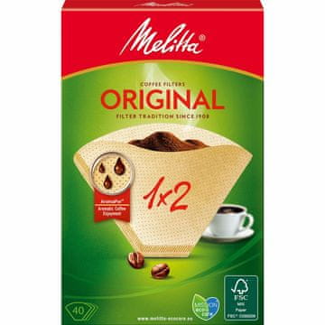MELITTA Filter za kavu 1X2 pakiranje od 40 komada