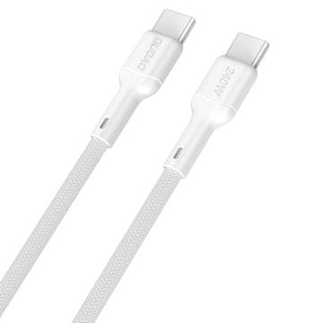 DUDAO USB-C PD 240W kabel od 1,2 m - bijeli