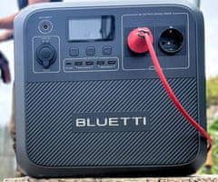 BLUETTI AC180 prijenosna stanica za punjenje, snaga 1800 W, baterija od 1152 Wh, BMS sustav, crna