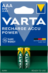 Varta Punjive baterije Accu Power AAA, 800 mAh (56703101404)