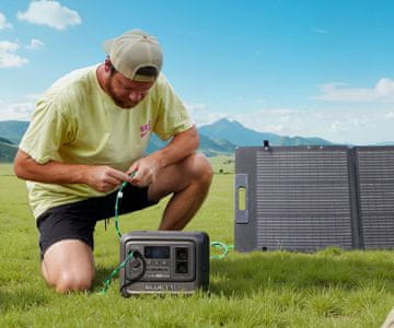 Polnjenje s sončno energijo