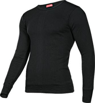 slomart Podstavljena majica dugih rukava Lahti Pro, crna, 2XL