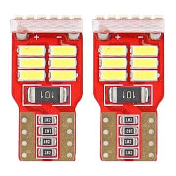 slomart AMiO LED žarulja T10 W5W Canbus 18xSMD 4014 White