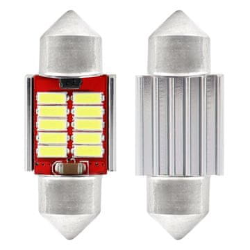 slomart AMiO LED Canbus žarulja C5W/C10W, 31mm, bijela, 12/24V