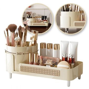 LIVEFY kozmetički organizator Oria, bež