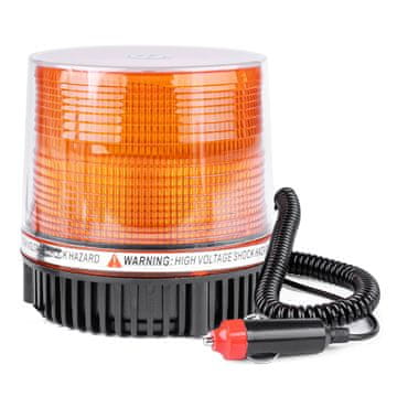 slomart Upozoravajuća lampa AMiO LED STROBOSKOPSKA, narančasta, 24V (rotirka)