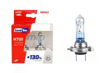 slomart Auto halogen žarulje AMiO H7 LumiTec Limited +130% (E1) duo