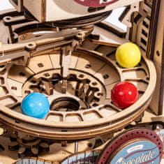 Robotime 3D Puzzle – ROKR Chocolate Factory Marble Run 3D drvena slagalica (3D-LGA02)