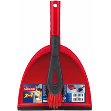 slomart Vileda 2u1 lopatica s metlicom
