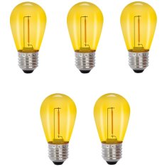 Northix Pakiranje od 5 dekorativnih LED žarulja12V žuta 30lm