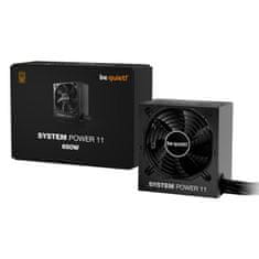 Be quiet! Napajanje System Power 11, ATX, 650 W, 12 V, 80+ brončano (BP011EU)