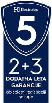 2+3 dodatne godine jamstva uz online registraciju kupnje