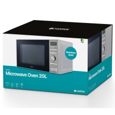 Champion Digitalna mikrovalna pećnica 20L 700W od nehrđajućeg čelika
