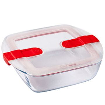 Pyrex Posuda za pečenje s poklopcem za mikrovalnu pećnicu 17x10cm/0.4L