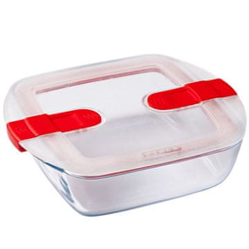 Pyrex Posuda za pečenje s poklopcem za mikrovalnu pećnicu 20x17cm/1,0L