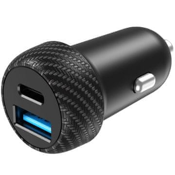 CELLY Auto punjač 1xUSB-C PD 1xUSB-A 45W