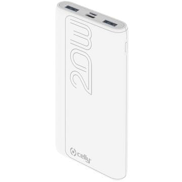 CELLY PowerBank PD 20W 10.000 mAh Bijela