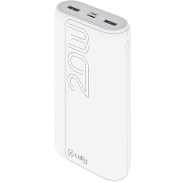 CELLY PowerBank PD 20W 20.000 mAh Bijela