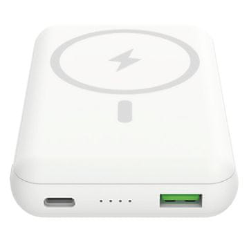 CELLY PowerBank 15W MagSafe bežično punjenje 10.000 mAh bijela