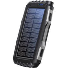 Denver PowerBank 20.000 mAh solarna ćelija crna