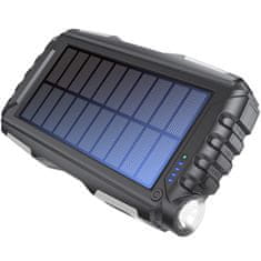 Denver PowerBank 20.000 mAh solarna ćelija crna