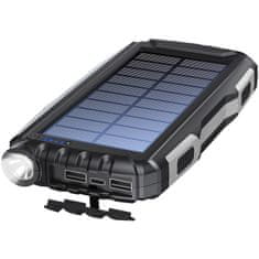 Denver PowerBank 20.000 mAh solarna ćelija crna