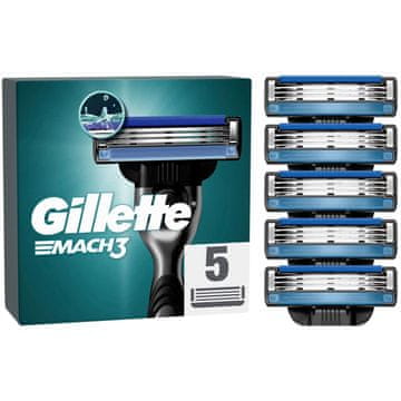 Gillette Zamjenske britvice s tri oštrice, 5 komada