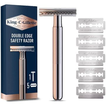 Gillette Dvostruko obložena sigurnosna britva 5 oštrica