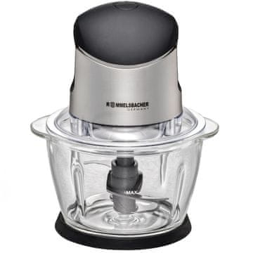 Rommelsbacher Mini sjeckalica 1,0 l, staklena posuda, motor snage 400 W
