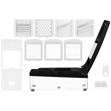 MAKU Sjeckalica za povrće – ručna, jednostavna za čišćenje, s više oštrica