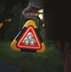 EMOS P4010 LED sigurnosni trokut, COB LED + crvena LED, punjiva