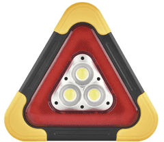 EMOS P4010 LED sigurnosni trokut, COB LED + crvena LED, punjiva