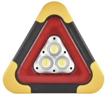 EMOS P4010 LED sigurnosni trokut, COB LED + crvena LED, punjiva