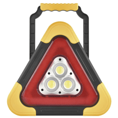 Polnilna LED svetilka z opozorilnim trikotnikom P4538