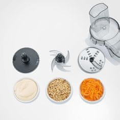 Severin Kuhinjski robot s nehrđajućeg čelika, siva