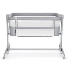 Kinderkraft Nestee Up 2 dječji krevetić 2u1, sivi