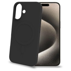 CELLY Mekana gumena maskica kompatibilna s MagSafeom crna