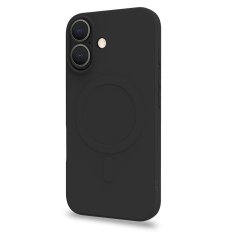 CELLY Mekana gumena maskica kompatibilna s MagSafeom crna