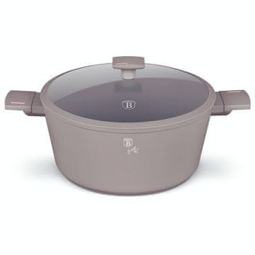 Berlingerhaus Peka s titanijskim premazom i poklopcem, 24 cm, Taupe kolekcija