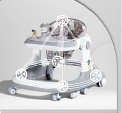 Tavalax SmartStep višenamjenska dječja hodalica s podesivom visinom i edukativnim panelom