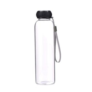 Bergner Staklena prijenosna boca s trakom, 550 ml