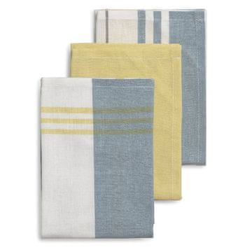 Kela Set kuhinjskih krpa PASADO, 3 komada, žuta, 65 x 45 cm