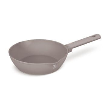 Berlingerhaus Duboka tava za prženje s titanskim premazom, 24 cm, Taupe kolekcija