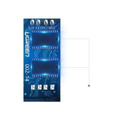 Ugreen Konzolni kabel USB - RJ45 adapter s upletenom paricom, ethernet 1,5 m, crni