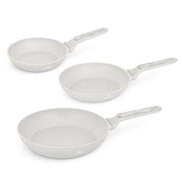 Berlingerhaus Set od tri tave s titanijskim premazom - Sahara Marble kolekcija