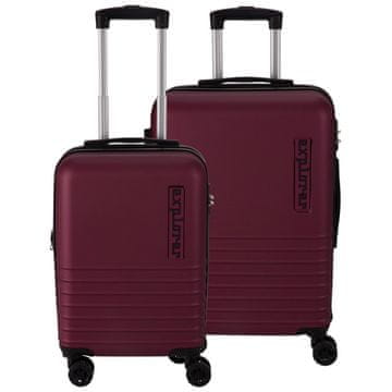 ProWorld Set od 2 crvene koferi