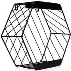 Smartwares LED zidna lampa na solarni pogon s policom za biljke u lončanicama