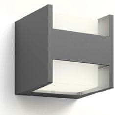 Philips Zidna lampa ultra učinkovita LED 2x3,8W 800lm antracit