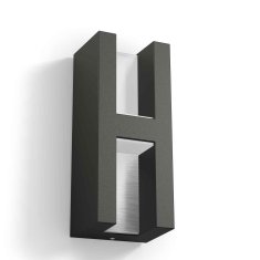 Philips Zidna LED svjetiljka otporna na vremenske uvjete antracit siva