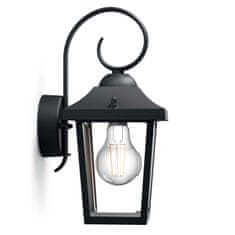Philips Vanjska zidna svjetiljka u retro stilu crna